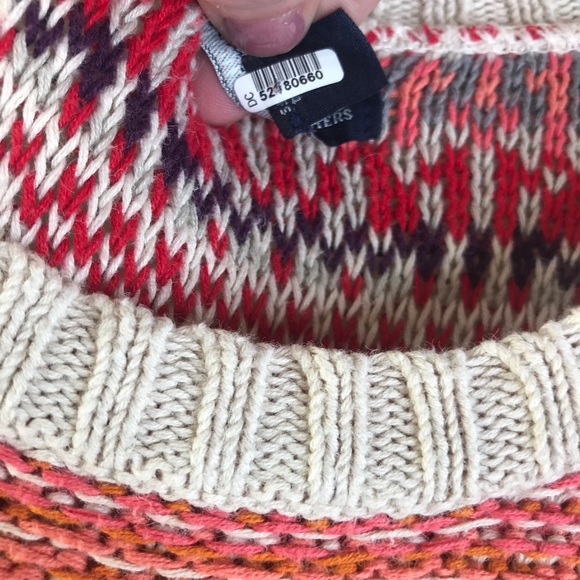 American Eagle Striped Rainbow Knit Sweater - Picture 5 of 6